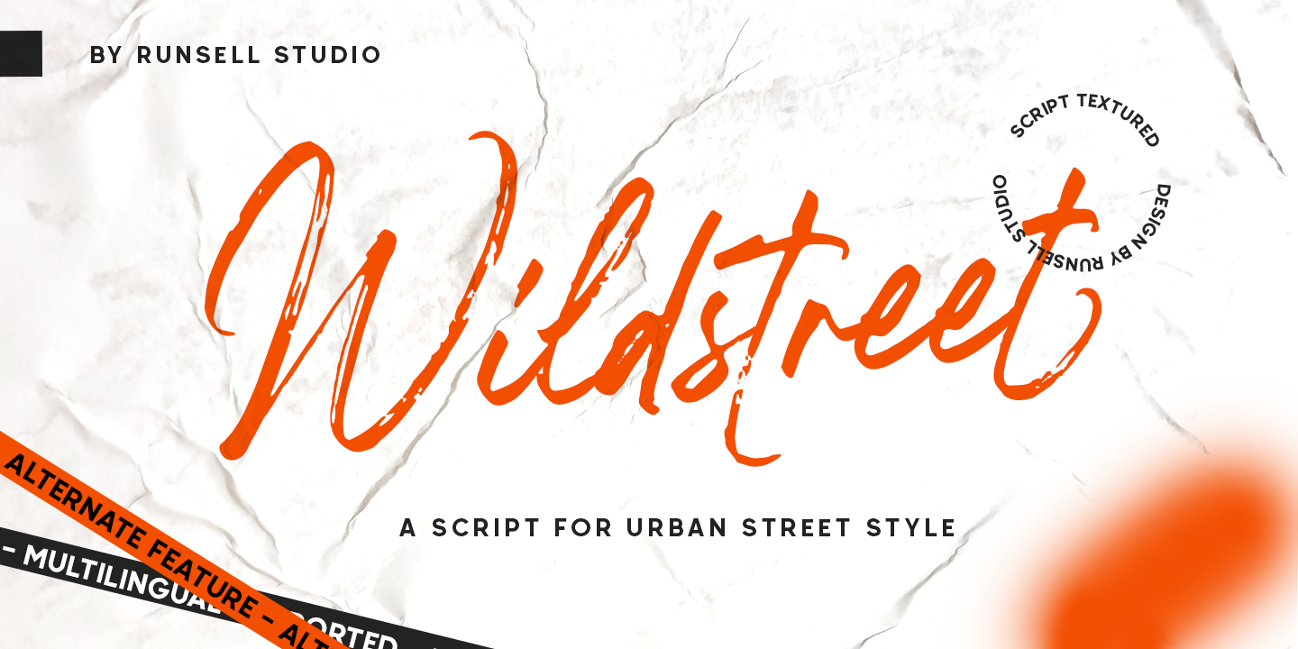Шрифт Wildstreet